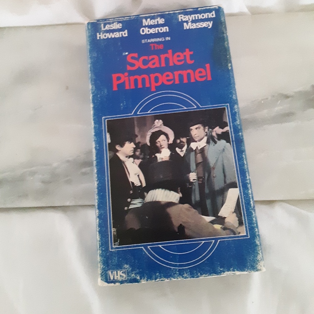 Vintage  Good Times VHS Tape Movie The Scarlet Pimpermel